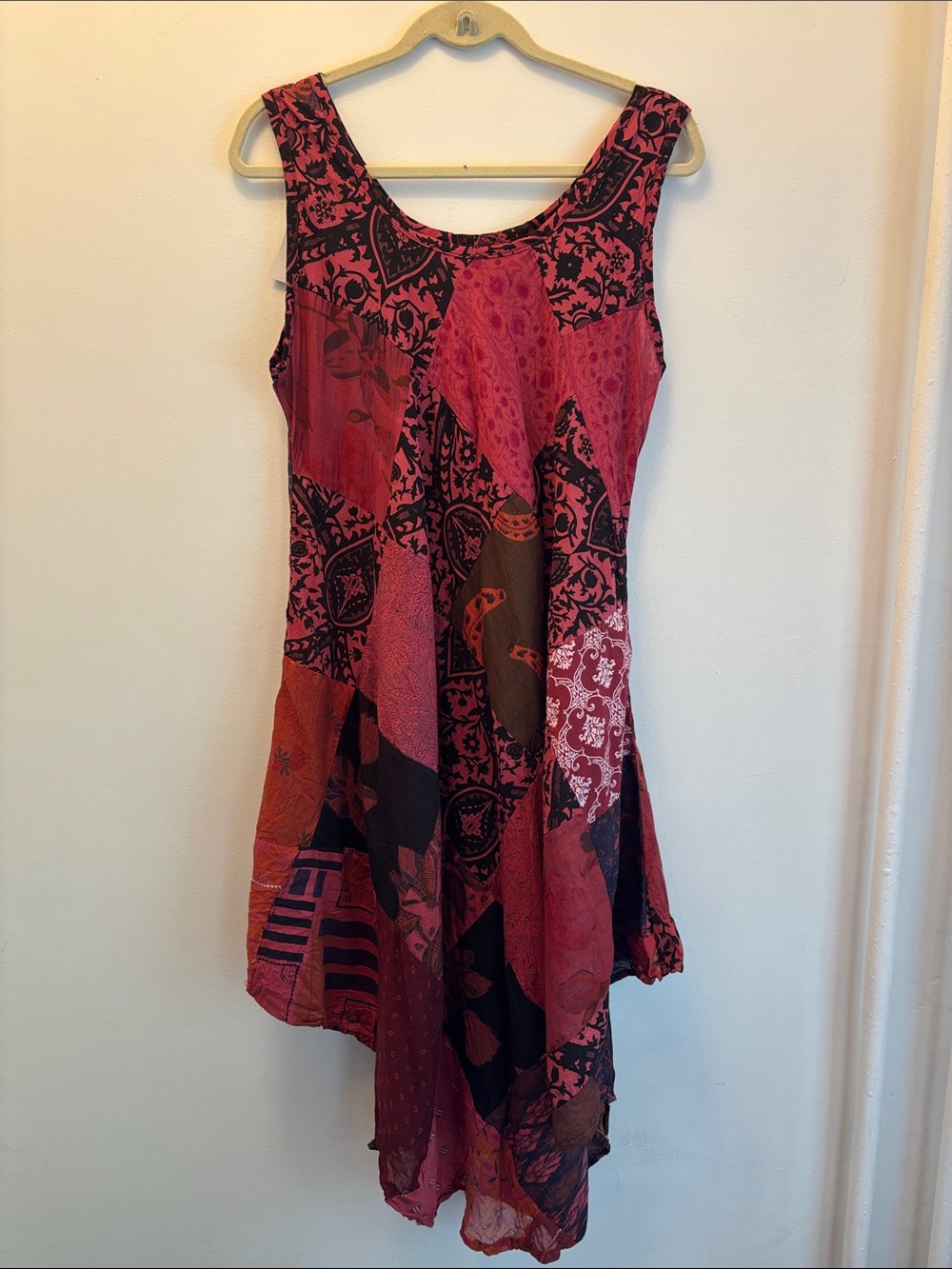 NWT 100% Cotton Harvest Magic Patchwork  Dress Sz L/XL